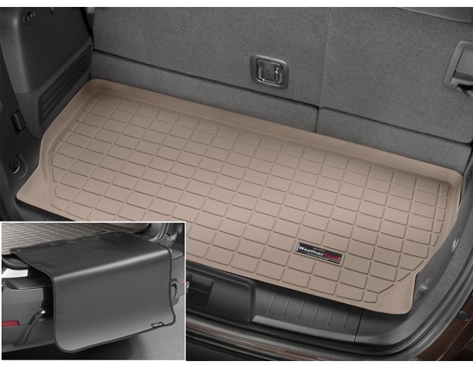 Коврик с защитой WeatherTech Beige для Chevrolet Traverse; Buick Enclave (mkI)(trunk behind 3 row) 2008-2017, цена: 11 284 грн.