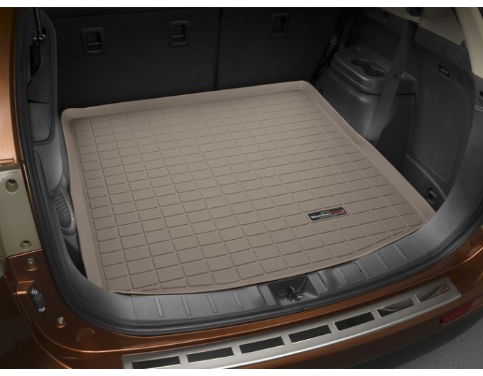 Коврик WeatherTech Beige для Mitsubishi Outlander (mkIII)(trunk behind 2 row) 2012-2021, цена: 6 625 грн.