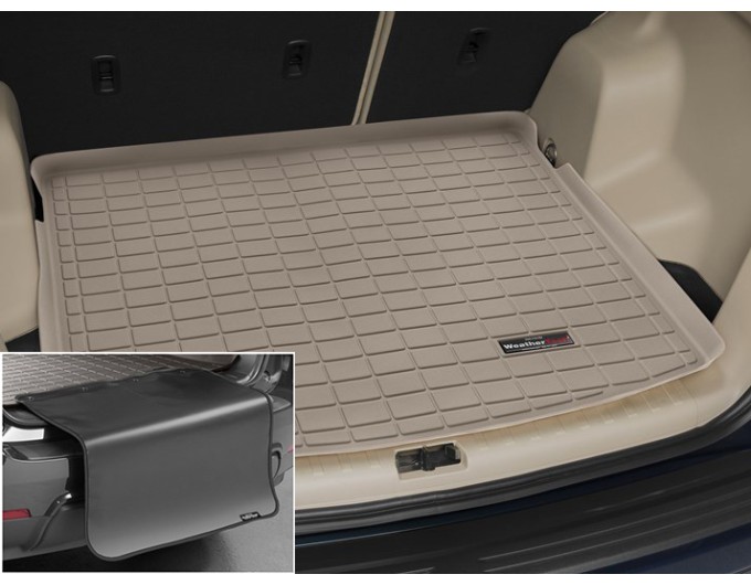 Коврик с защитой WeatherTech Beige для Land Rover Freelander (mkII)(trunk) 2013-2015, цена: 12 432 грн.