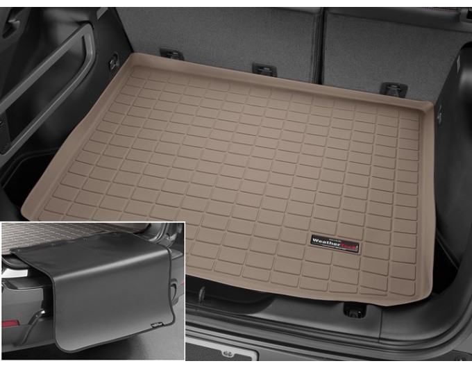Коврик с защитой WeatherTech Beige для Jeep Cherokee (KL)(trunk) 2014-2018, цена: 11 853 грн.