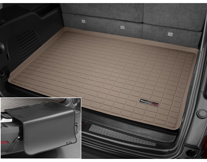 Коврик с защитой WeatherTech Beige для Cadillac Escalade ESV (mkIII); Chevrolet Suburban (mkXI)(trunk behind 3 row) 2015→, цена: 12 432 грн.