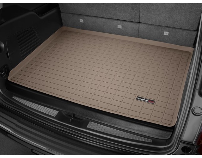 Коврик WeatherTech Beige для Cadillac Escalade ESV (mkIII); Chevrolet Suburban (mkXI)(trunk behind 3 row) 2015→, цена: 7 290 грн.
