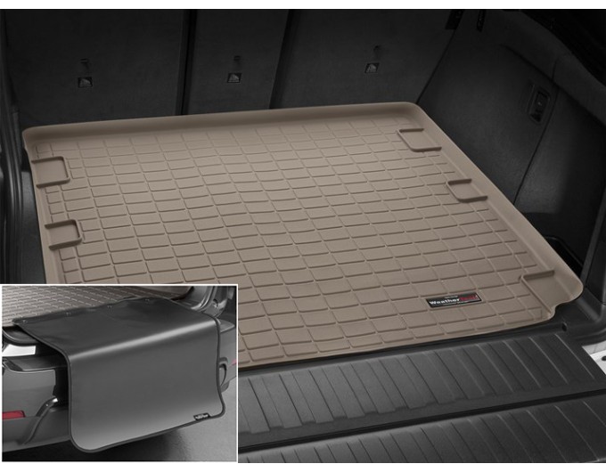 Коврик с защитой WeatherTech Beige для BMW X5 (F15)(trunk behind 2 row) 2013-2018, цена: 12 432 грн.