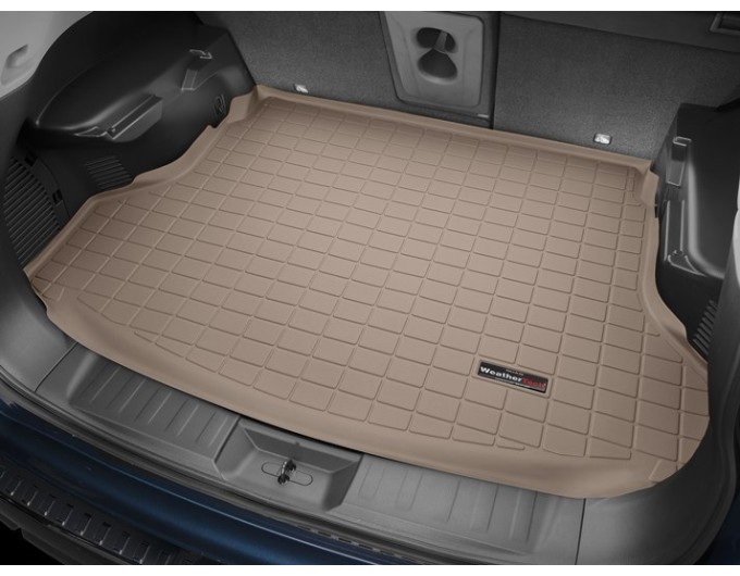 Коврик WeatherTech Beige для Nissan X-Trail (mkIII)(T32) / Rogue (mkII)(not hybrid)(2 rows)(trunk behind 2 row) 2013-2021, цена: 6 625 грн.
