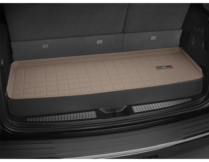 Коврик WeatherTech Beige для Cadillac Escalade (mkIV); Chevrolet Tahoe (mkIV)(3 rows)(trunk behind 3 row) 2015→, цена: 5 961 грн.