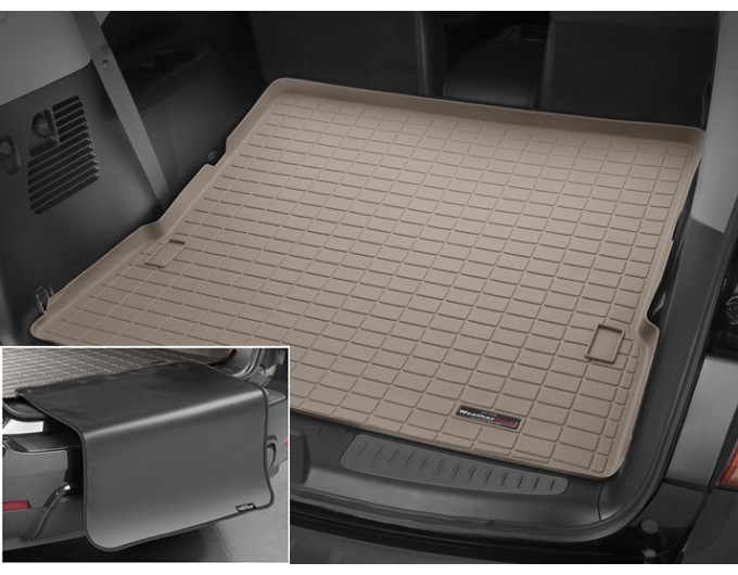 Коврик с защитой WeatherTech Beige для Infiniti QX80 / QX56 (mkII) 2011→; Nissan Armada (mkII)(trunk behind 2 row) 2017→, цена: 12 432 грн.