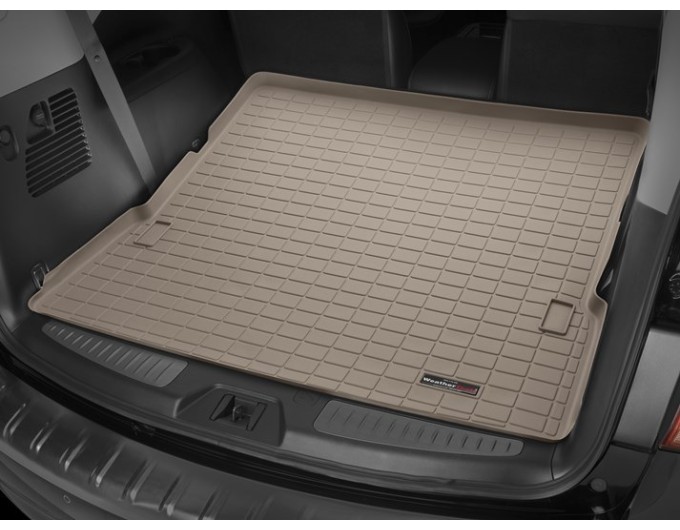 Коврик WeatherTech Beige для Infiniti QX80 / QX56 (mkII) 2011→; Nissan Armada (mkII)(trunk behind 2 row) 2017→, цена: 7 290 грн.