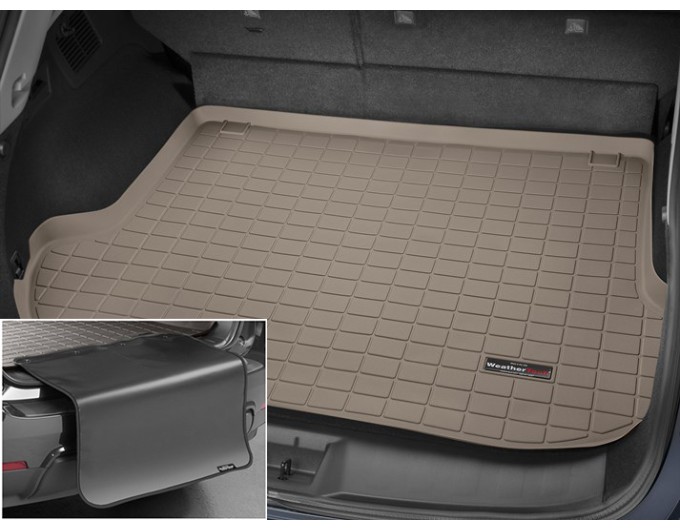 Коврик с защитой WeatherTech Beige для Nissan Murano (mkIII)(trunk behind 2 row) 2015→, цена: 12 432 грн.