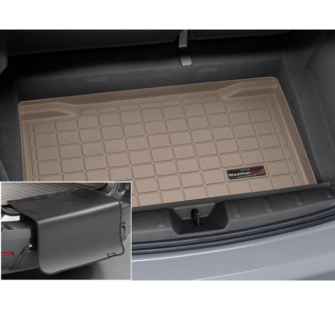 Килимок из захистом WeatherTech Beige для Mini Cooper (mkIII)(F55)(5 door hatch)(no cargo shelf)(trunk) 2013→, ціна: 9 625 грн.