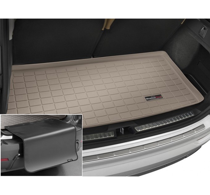Коврик с защитой WeatherTech Beige для Volvo XC90 (mkII)(trunk behind 3 row) 2014→, цена: 11 121 грн.