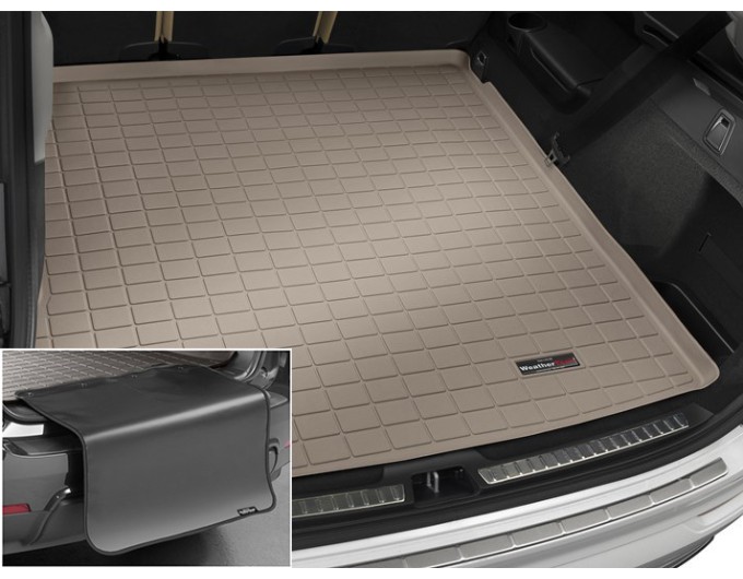 Коврик с защитой WeatherTech Beige для Volvo XC90 (mkII)(trunk behind 2 row) 2014→, цена: 12 432 грн.