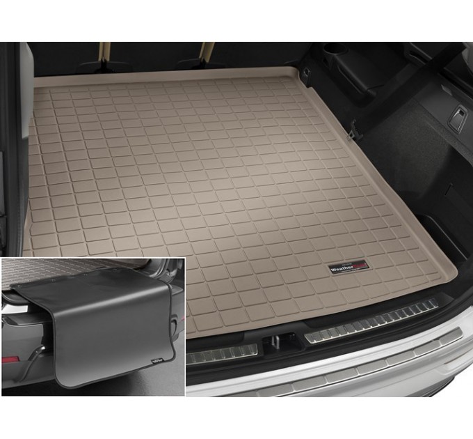 Килимок из захистом WeatherTech Beige для Volvo XC90 (mkII)(trunk behind 2 row) 2014→, ціна: 8 909 грн.