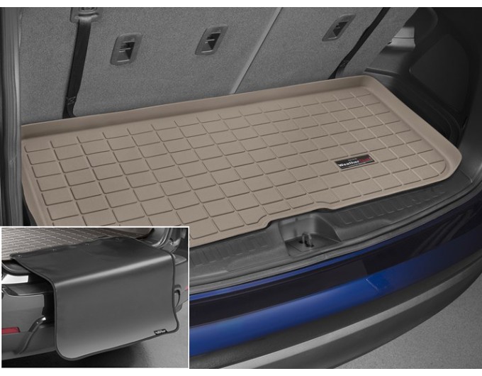 Коврик с защитой WeatherTech Beige для Honda Pilot (mkIII)(trunk behind 3 row) 2016→, цена: 11 853 грн.