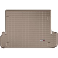 Коврик Weathertech Beige для Toyota Land Cruiser Prado (5 doors)(J150); Lexus GX (mkII)(dual-zone climate)(trunk behind 2 row) 2010→