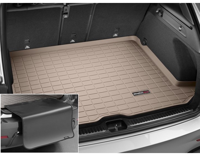 Коврик с защитой WeatherTech Beige для Mercedes-Benz GLC-Class (X253)(not plug-in hybrid)(trunk) 2016→, цена: 12 432 грн.