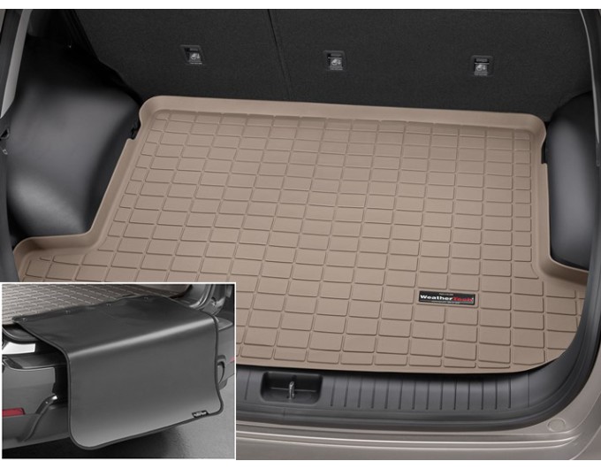 Коврик с защитой WeatherTech Beige для Kia Sportage (mkIV)(trunk) 2015-2021, цена: 11 853 грн.