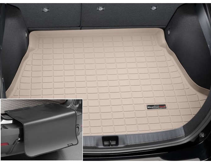 Коврик с защитой WeatherTech Beige для Toyota Prius (mkIV)(no spare tire)(trunk) 2015→, цена: 12 432 грн.