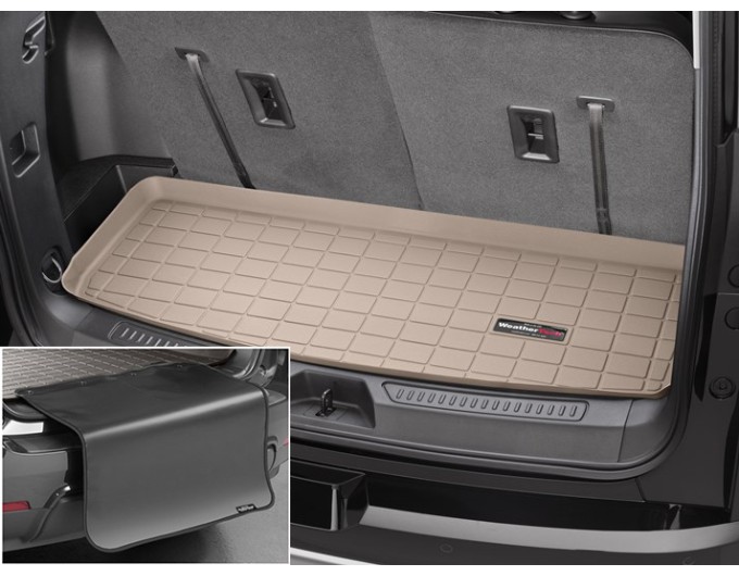Коврик с защитой WeatherTech Beige для Cadillac XT6 (mkI)(trunk behind 3 row) 2019→; GMC Acadia (mkII)(3 rows)(not All-Terrain)(trunk behind 3 row) 2017→, цена: 11 284 грн.