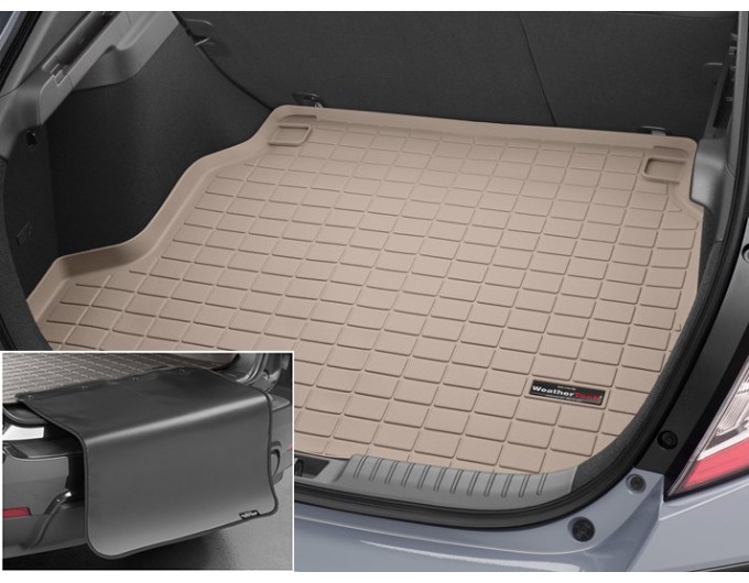 Коврик с защитой WeatherTech Beige для Honda Civic (mkX)(hatch)(Sport)(trunk) 2015-2021 (USA), цена: 12 432 грн.
