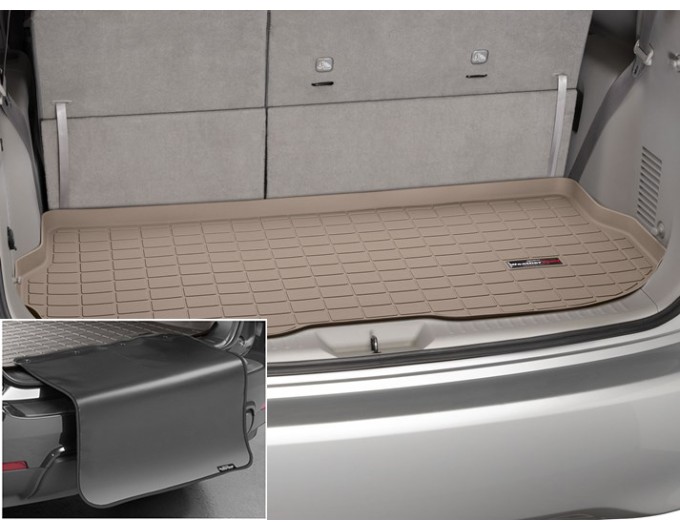 Коврик с защитой WeatherTech Beige для Nissan Quest (mkIV)(trunk behind 3 row) 2011-2017, цена: 11 853 грн.