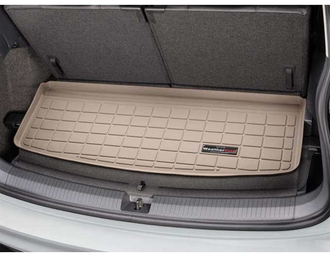 Коврик WeatherTech Beige для Volkswagen Tiguan Allspace (mkI)(7 seats)(trunk behind 3 row) 2016→, цена: 5 961 грн.