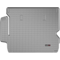 Коврик WeatherTech Grey для Land Rover Discovery (mkV)(7 seats)(2 zone climate control)(trunk behind 2 row) 2017→