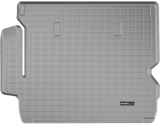 Коврик WeatherTech Grey для Land Rover Discovery (mkV)(7 seats)(2 zone climate control)(trunk behind 2 row) 2017→, цена: 7 732 грн.