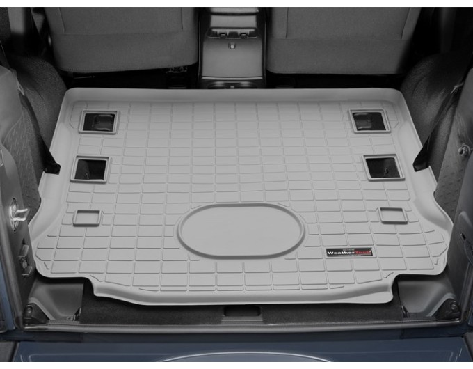 Коврик WeatherTech Grey для Jeep Wrangler (JK)(trunk behind 1 row) 2015-2018, цена: 6 625 грн.