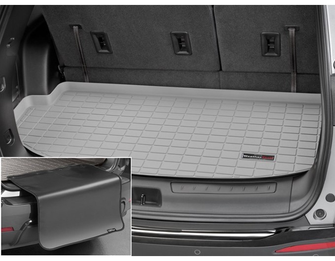 Килимок из захистом WeatherTech Grey для Buick Enclave (mkII)(trunk behind 3 row) 2018→, ціна: 12 821 грн.