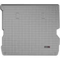 Коврик WeatherTech Grey для Land Rover Discovery (mkV)(7 seats)(4 zone climate control)(trunk behind 2 row) 2017→