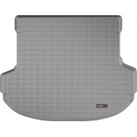 Коврик WeatherTech Grey для Hyundai Santa Fe (mkIV)(trunk behind 2 row) 2018-2020