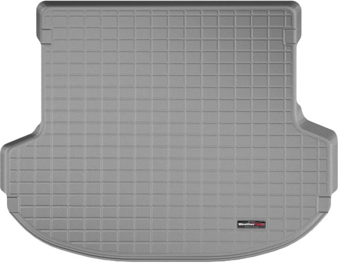 Коврик WeatherTech Grey для Hyundai Santa Fe (mkIV)(trunk behind 2 row) 2018-2020, цена: 7 290 грн.