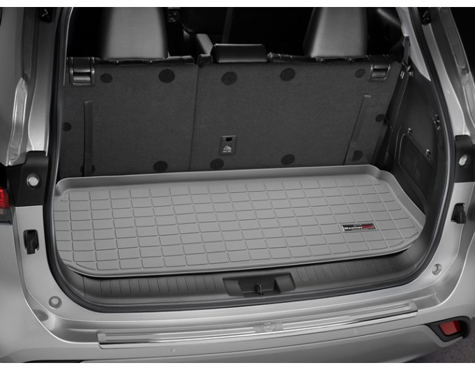 Коврик WeatherTech Grey для Toyota Highlander (mkIV)(trunk behind 3 row) 2019→, цена: 6 625 грн.