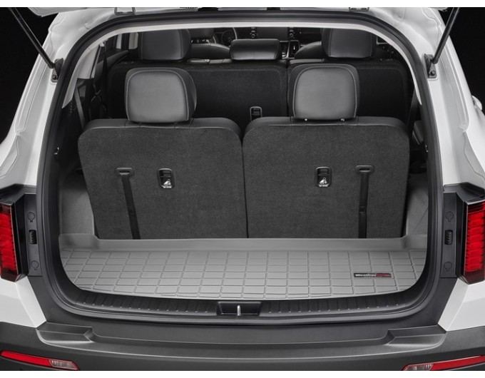 Коврик WeatherTech Grey для Kia Sorento (mkIV)(trunk behind 3 row) 2020→, цена: 6 625 грн.