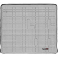 Коврик Weathertech Grey для Hummer H2 (3 row - 1 seat or no 3 row)(external spare tire)(trunk) 2003-2010