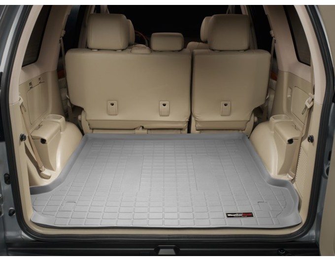 Коврик WeatherTech Grey для Toyota Land Cruiser Prado (J120)(5 door); Lexus GX (mkI)(trunk behind 2 row) 2002-2009, цена: 7 290 грн.