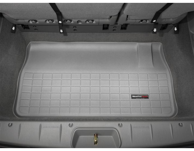 Коврик WeatherTech Grey для Dodge Grand Caravan (mkIV-mkV); Chrysler Grand Voyager (mkIV-mkV)(Stow & Go seats)(trunk behind 3 row) 2001-2020, цена: 6 625 грн.