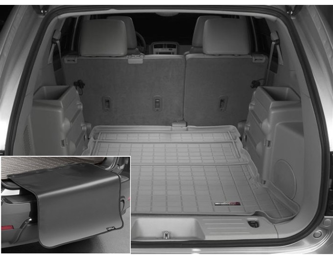 Коврик с защитой WeatherTech Grey для Chevrolet Equinox (mkI)(trunk behind 2 row) 2005-2009, цена: 12 432 грн.
