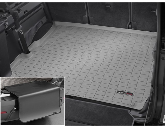 Коврик с защитой WeatherTech Grey для Land Rover Discovery (mkIII-mkIV)(no sliding loadspace floor)(trunk behind 2 row) 2005-2016, цена: 12 432 грн.