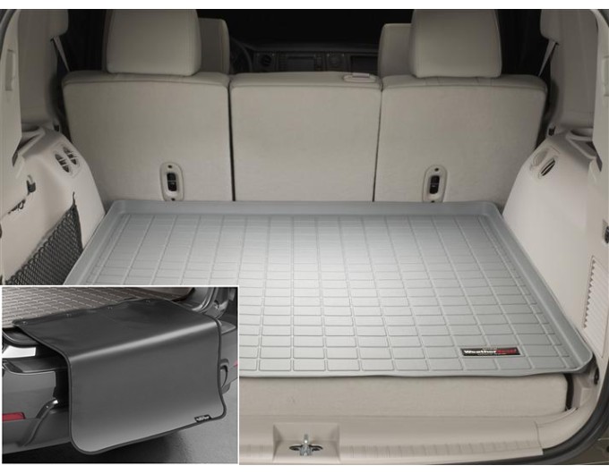 Коврик с защитой WeatherTech Grey для Jeep Commander (XK)(trunk behind 2 row) 2006-2010, цена: 11 853 грн.
