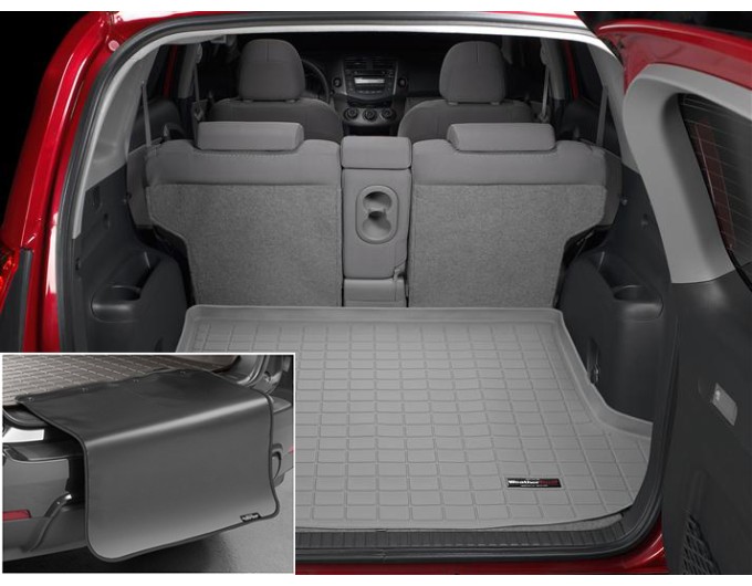 Коврик с защитой WeatherTech Grey для Toyota RAV4 (mkIII)(2 rows)(trunk behind 2 row) 2005-2012, цена: 11 853 грн.