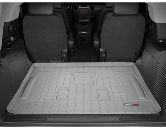 Коврик WeatherTech Grey для Cadillac Escalade (mkIII); Chevrolet Tahoe (mkIII)(3 rows)(trunk behind 2 row) 2007-2014, цена: 7 732 грн.