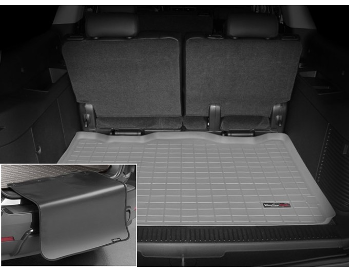 Коврик с защитой WeatherTech Grey для Cadillac Escalade ESV (mkIII); Chevrolet Suburban (mkX)(trunk behind 3 row) 2007-2014, цена: 11 853 грн.