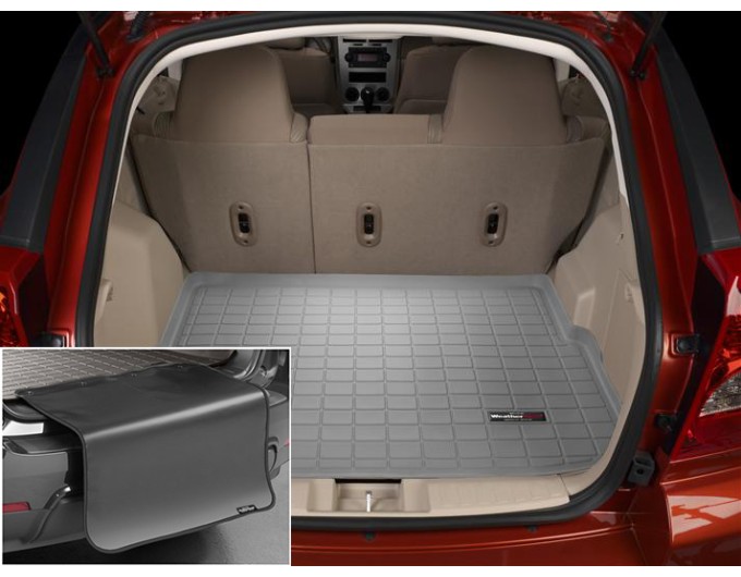 Коврик с защитой WeatherTech Grey для Dodge Caliber (mkI)(trunk) 2007-2012, цена: 11 853 грн.