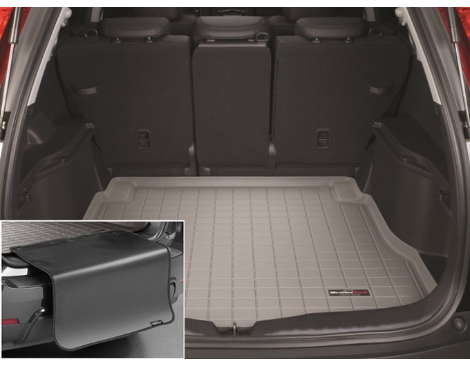 Коврик с защитой WeatherTech Grey для Honda CR-V (mkIII)(trunk behind 2 row) 2007-2012, цена: 11 853 грн.