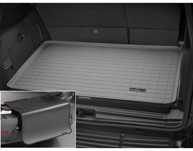 Коврик с защитой WeatherTech Grey для Ford Expedition XL; Lincoln Navigator L (mkIII)(trunk behind 3 row) 2007-2017, цена: 11 853 грн.