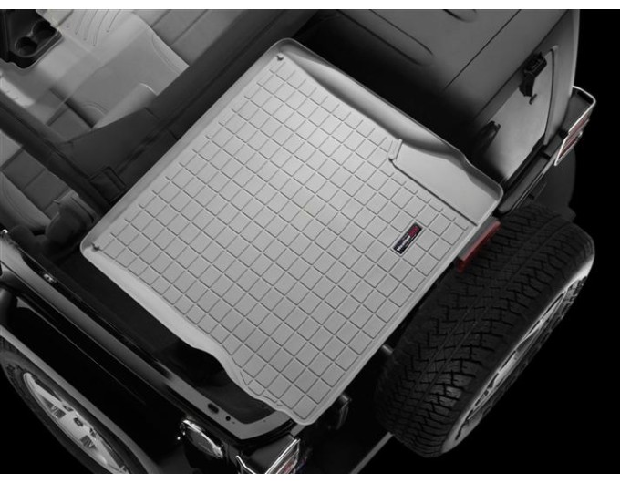 Коврик WeatherTech Grey для Jeep Wrangler (JK)(unlimited)(5 door)(trunk behind 2 row) 2007-2010, цена: 6 625 грн.