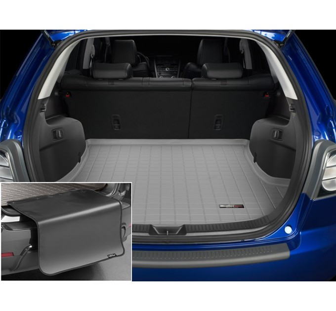 Коврик с защитой WeatherTech Grey для Mazda CX-7 (mkI)(trunk behind 2 row) 2007-2012, цена: 11 665 грн.