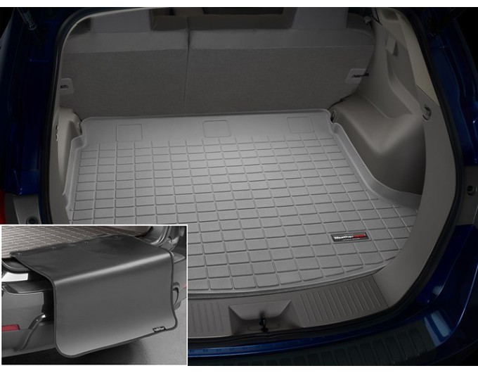 Коврик с защитой WeatherTech Grey для Nissan Rogue (mkI)(trunk behind 2 row) 2008-2013, цена: 11 853 грн.