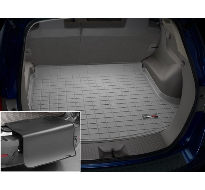Коврик с защитой WeatherTech Grey для Nissan Rogue (mkI)(trunk behind 2 row) 2008-2013, цена: 11 121 грн.